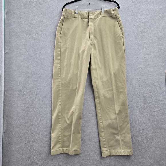 Dickies Other - Dickies Men Pants 33X32 Brown Chino Work Pants Gorpcore 30" Inseam